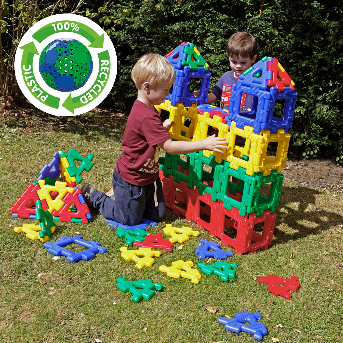 Giant Polydron Class Set