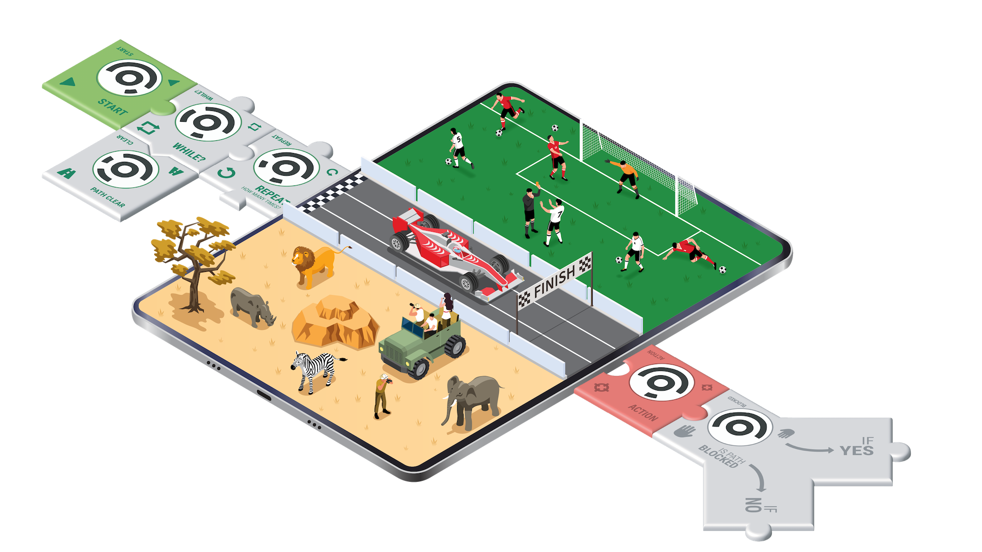 Tangible Coding Half-Classroom Set