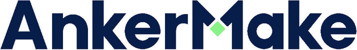 AnkerMake logo featuring bold text and a green diamond accent, representing innovative technology.