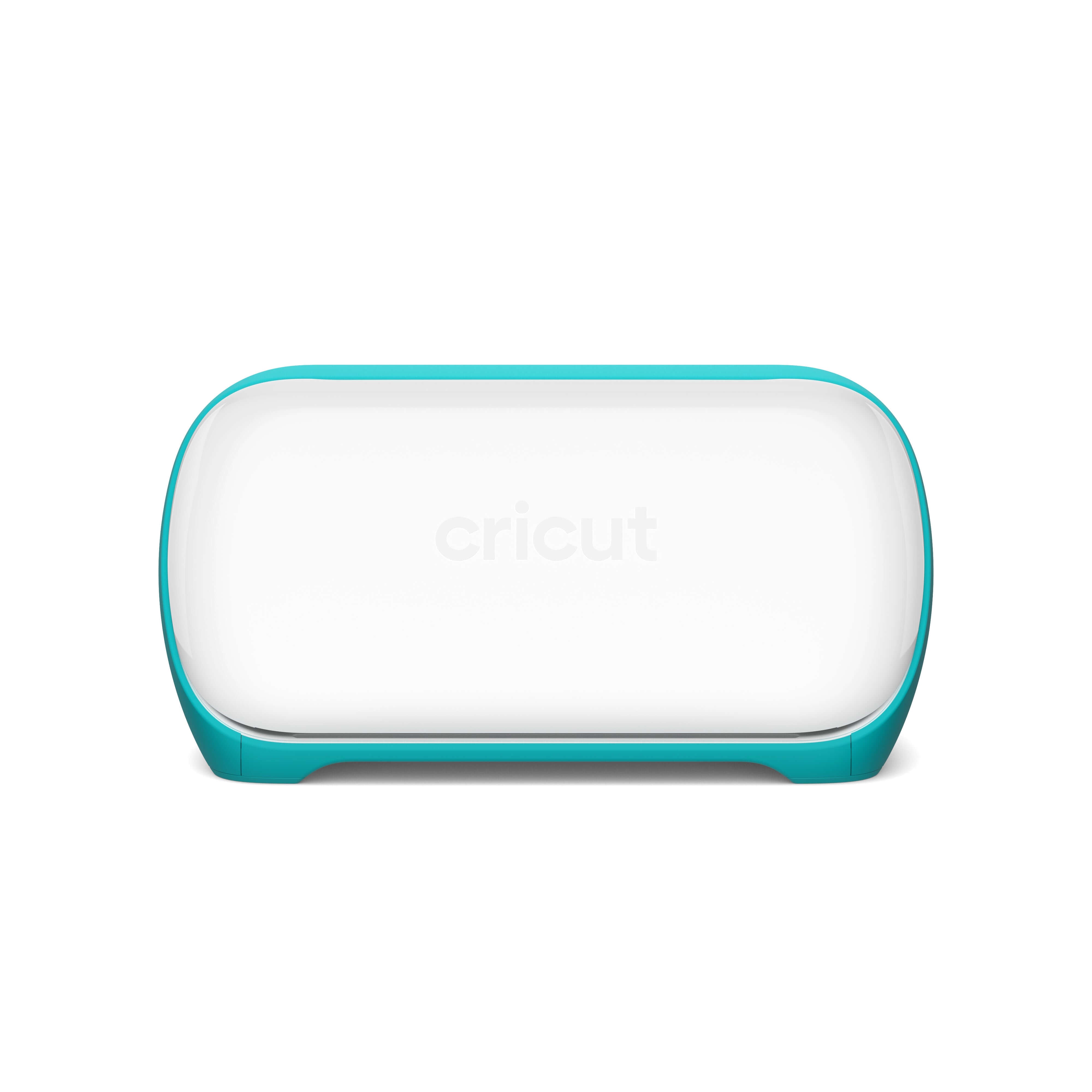 Cricut Joy cutting machine in teal, perfect for DIY projects, personalizing, and organizing with ease.