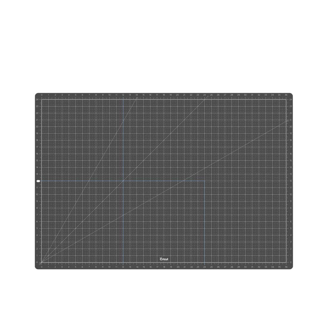 Cricut Self-Healing Cutting Mat 24x36" with grid lines and reference marks for accurate cutting.