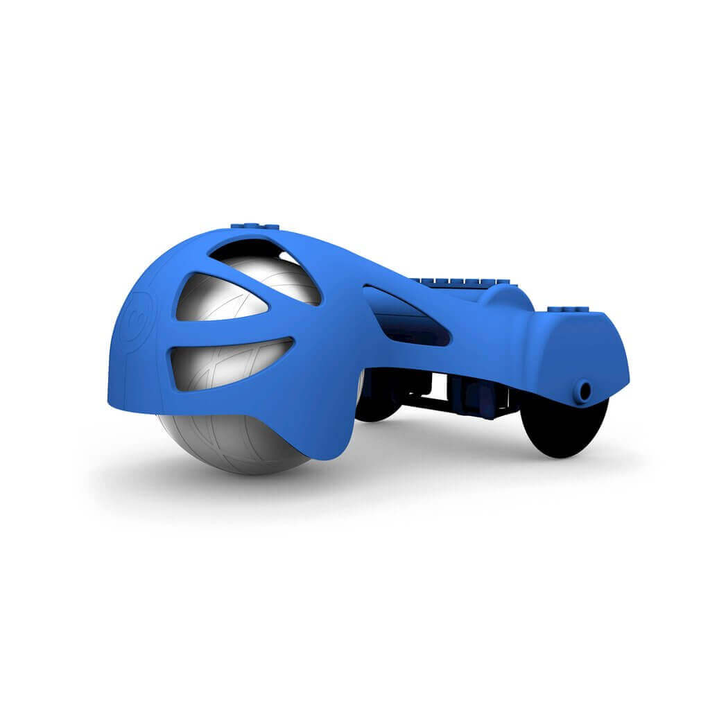 Sphero Chariot in blue, a unique robotic vehicle designed for interactive play and learning.