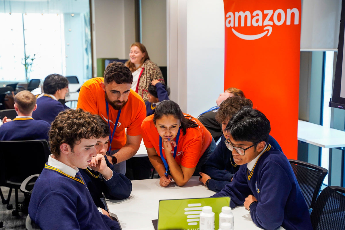 PartyRock at Amazon Dublin: 100+ students build working apps in half a day