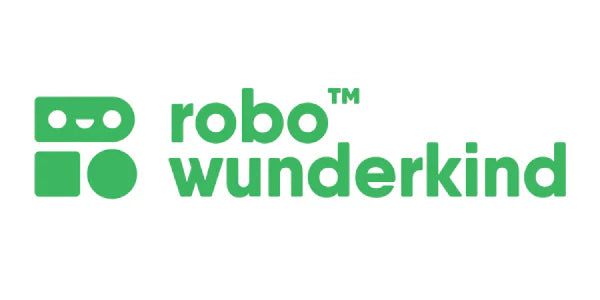 Logo of Robo Wunderkind, a brand focused on educational robotics for children.