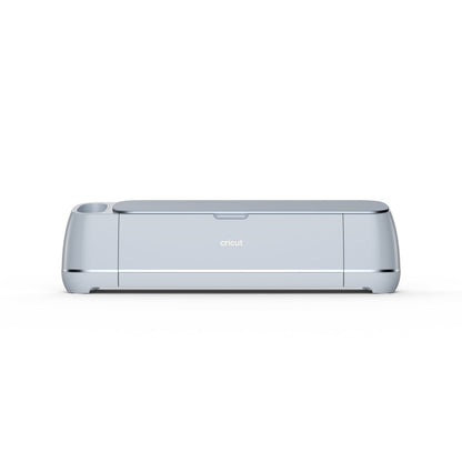 Cricut Maker 3 cutting machine, designed for precision cutting and crafting, in a sleek blue color.