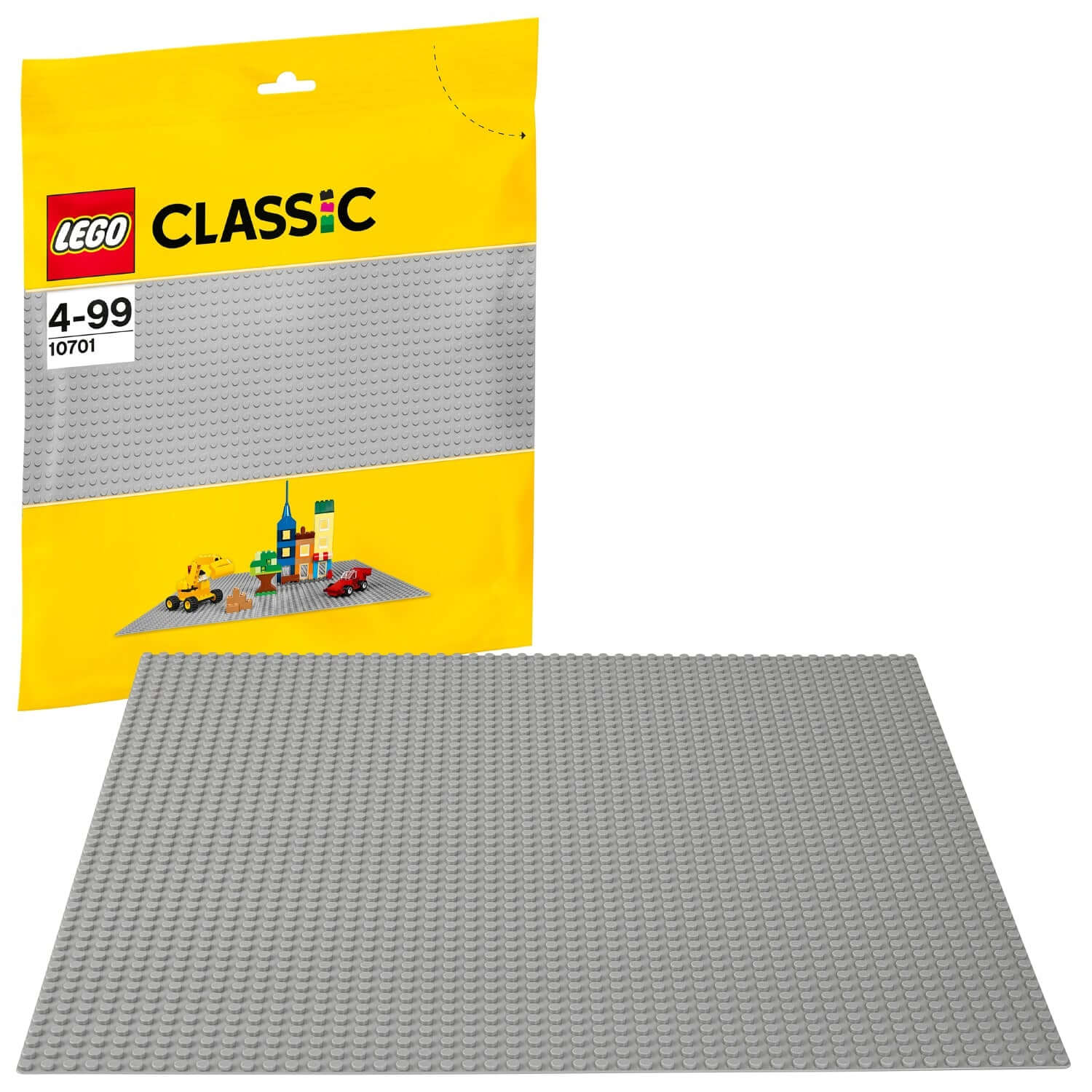 LEGO® Classic Gray Baseplate 10701