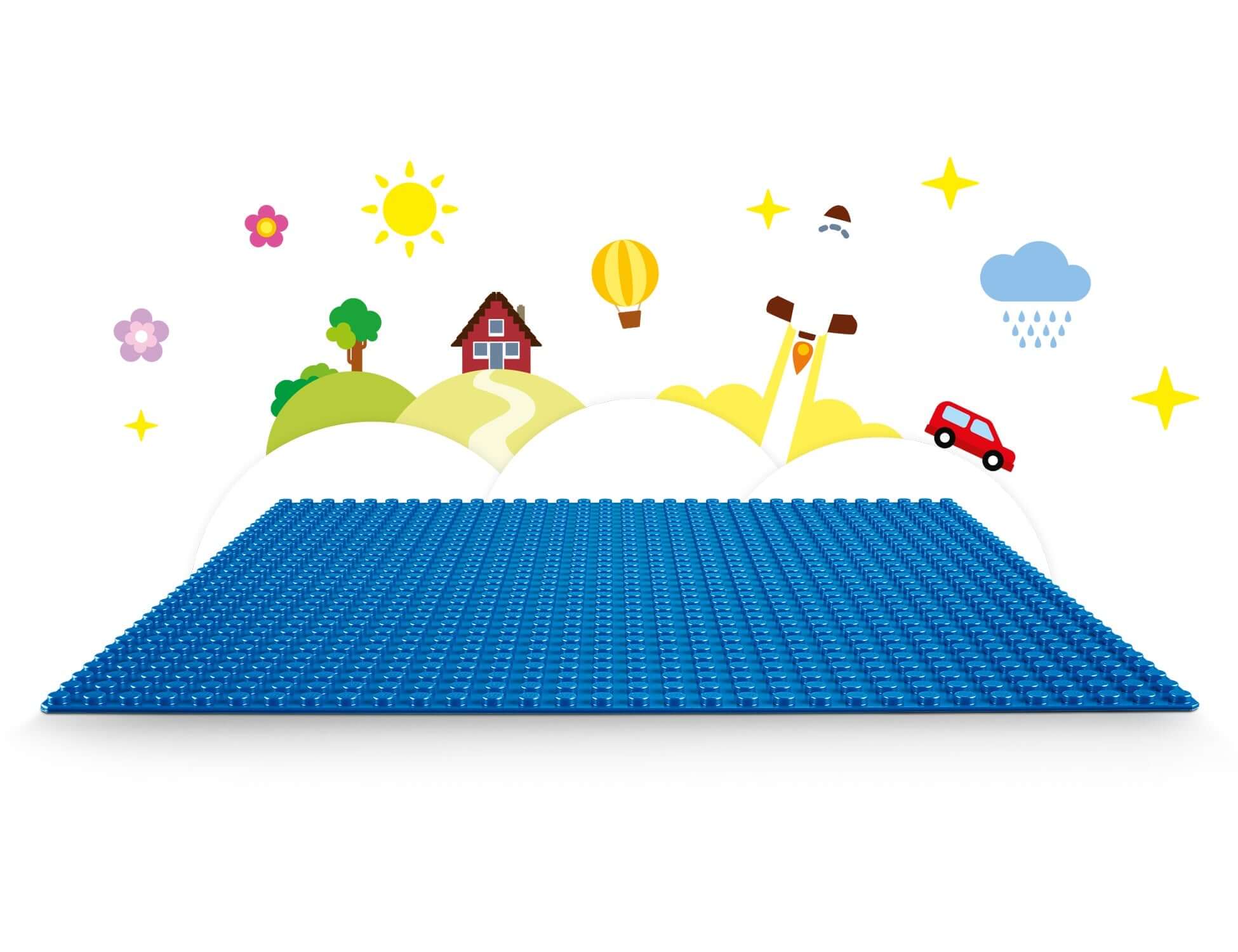 LEGO® Classic Blue Baseplate 10714