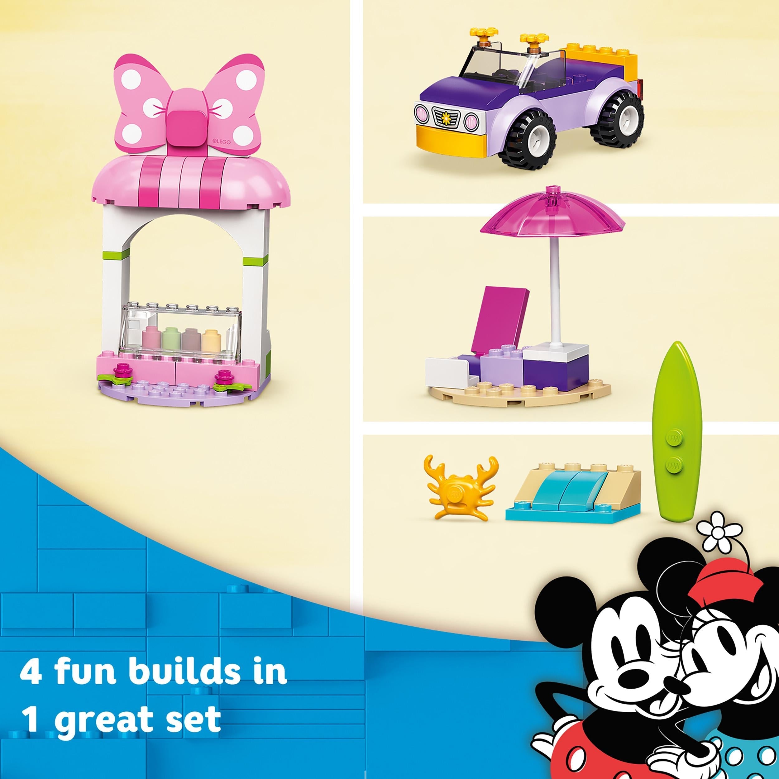 LEGO® Disney Mickey Mouse Minnie Ice Cream Shop 10773