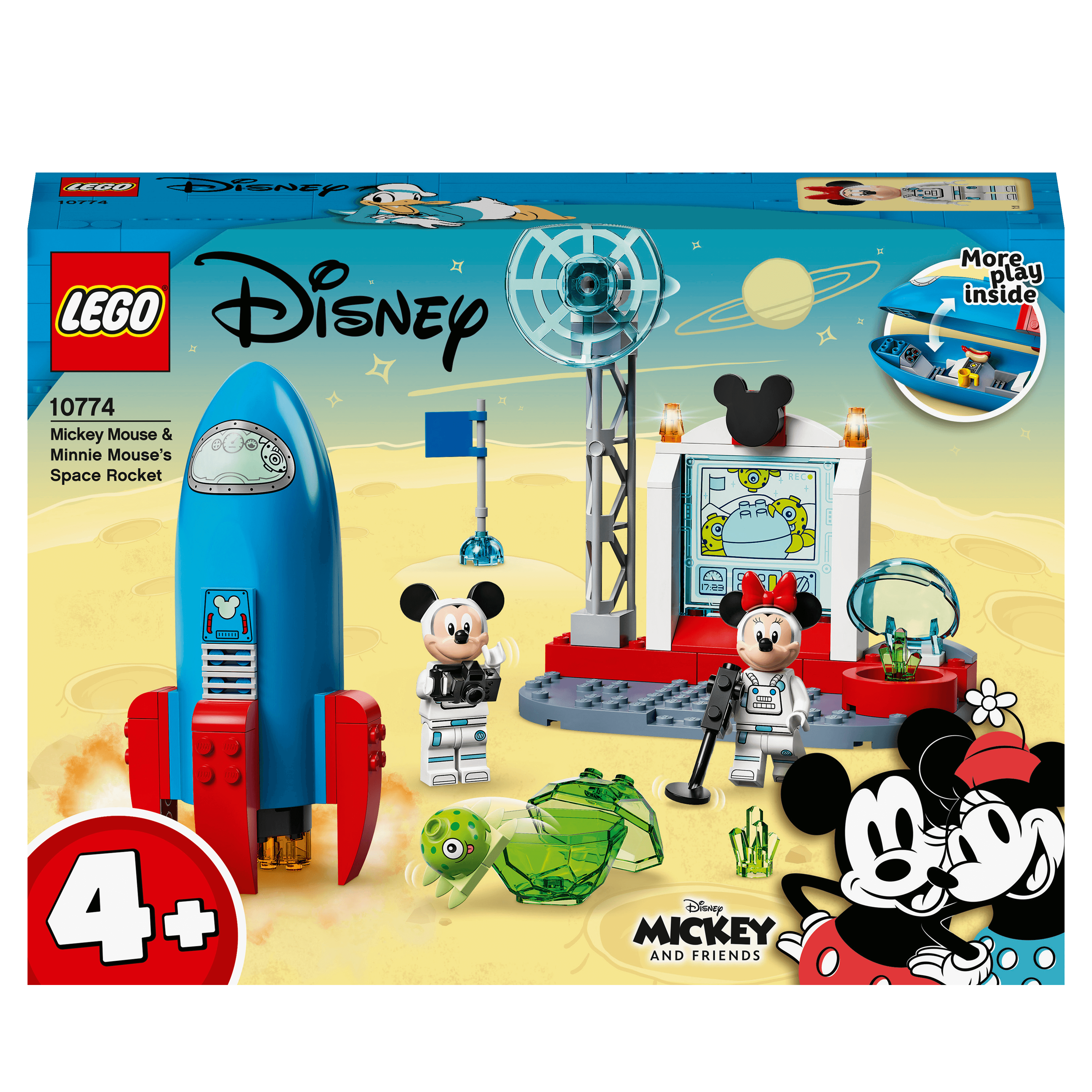 LEGO® Disney Mickey & Minnie Mouse Space Rocket 10774