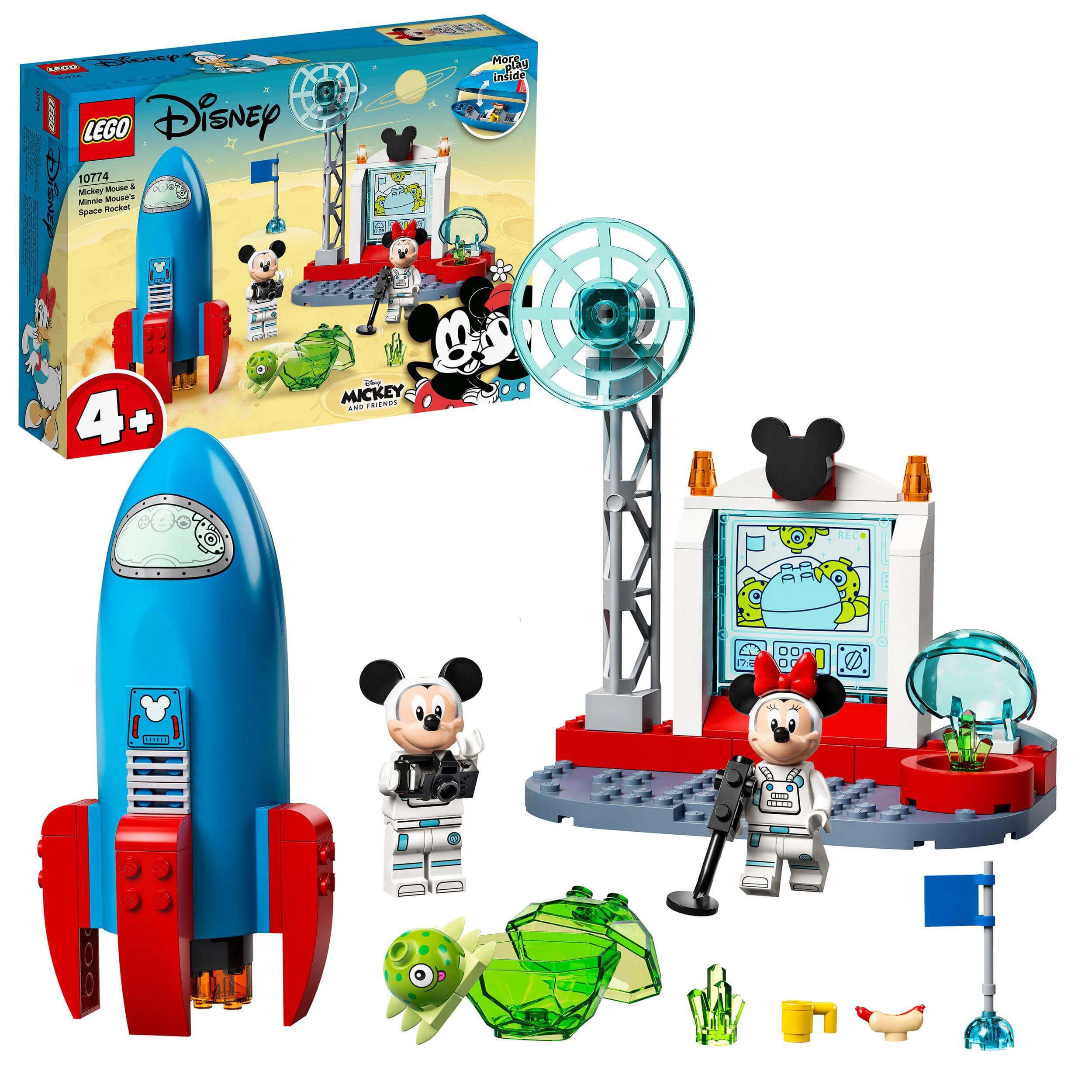 LEGO® Disney Mickey & Minnie Mouse Space Rocket 10774