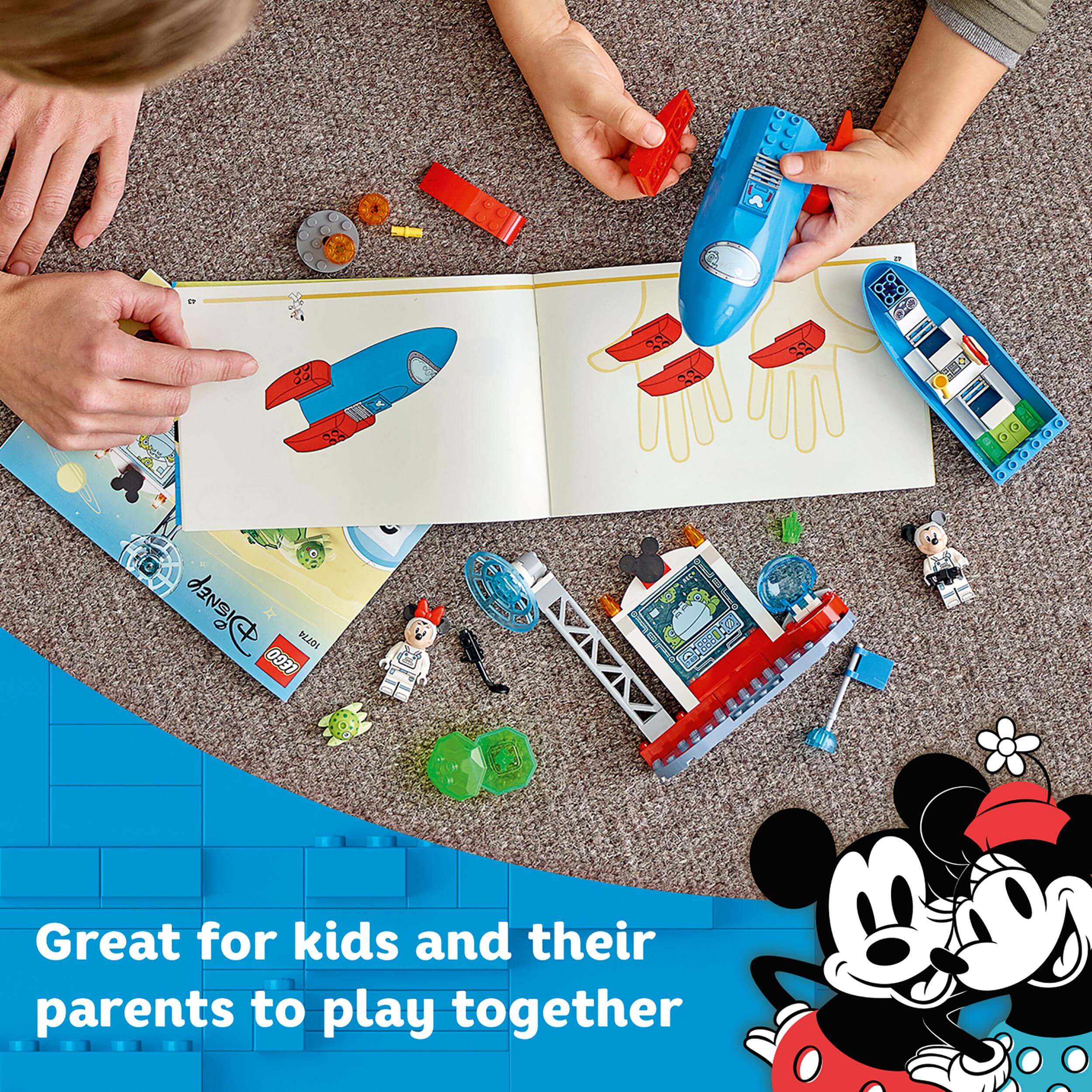 LEGO® Disney Mickey & Minnie Mouse Space Rocket 10774