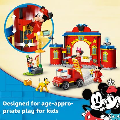 LEGO® Disney Mickey Mouse Fire Engine & Station 10776