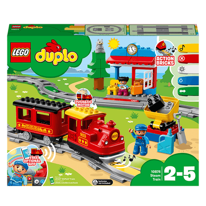 LEGO® DUPLO Steam Train Set for Toddler 10874