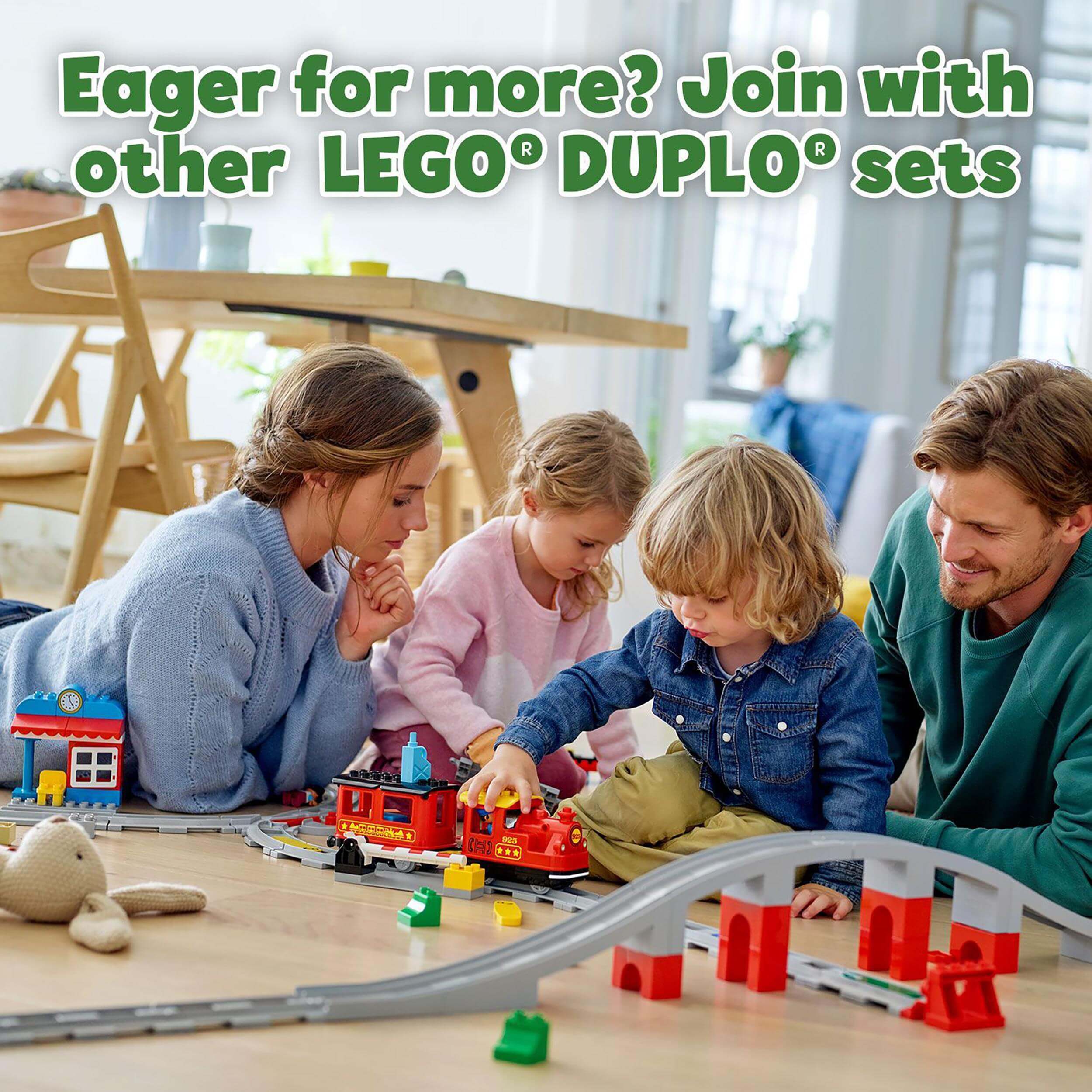 LEGO® DUPLO Steam Train Set for Toddler 10874