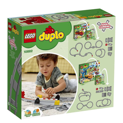 LEGO® DUPLO Town Train Tracks Building Set 10882