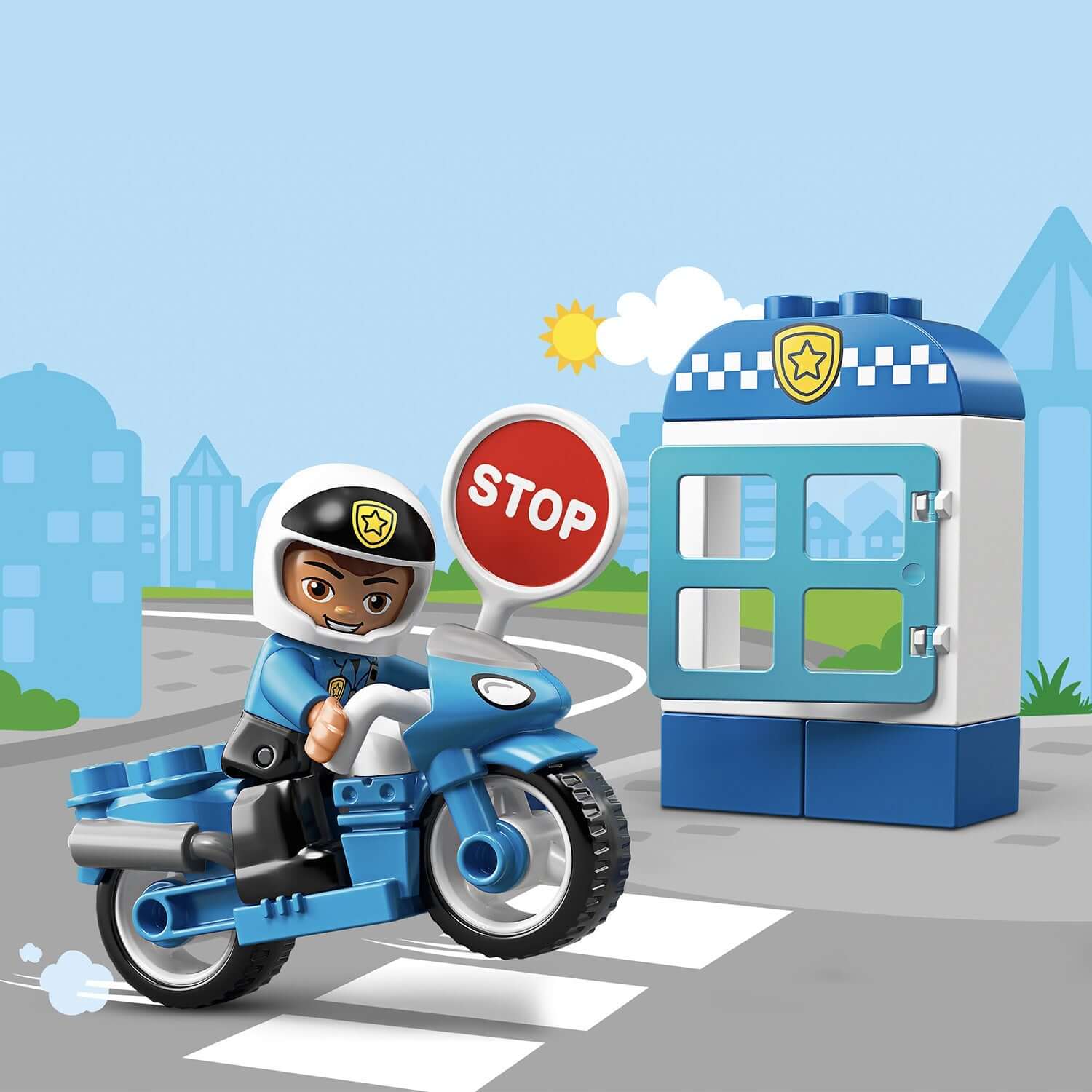 LEGO® DUPLO Town Police Bike Building Set 10900