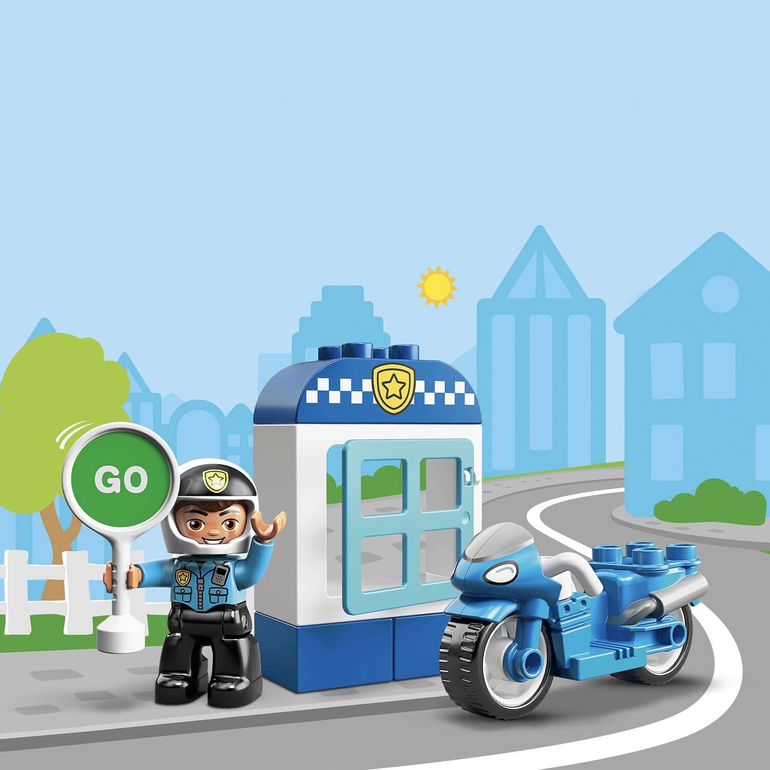 LEGO® DUPLO Town Police Bike Building Set 10900