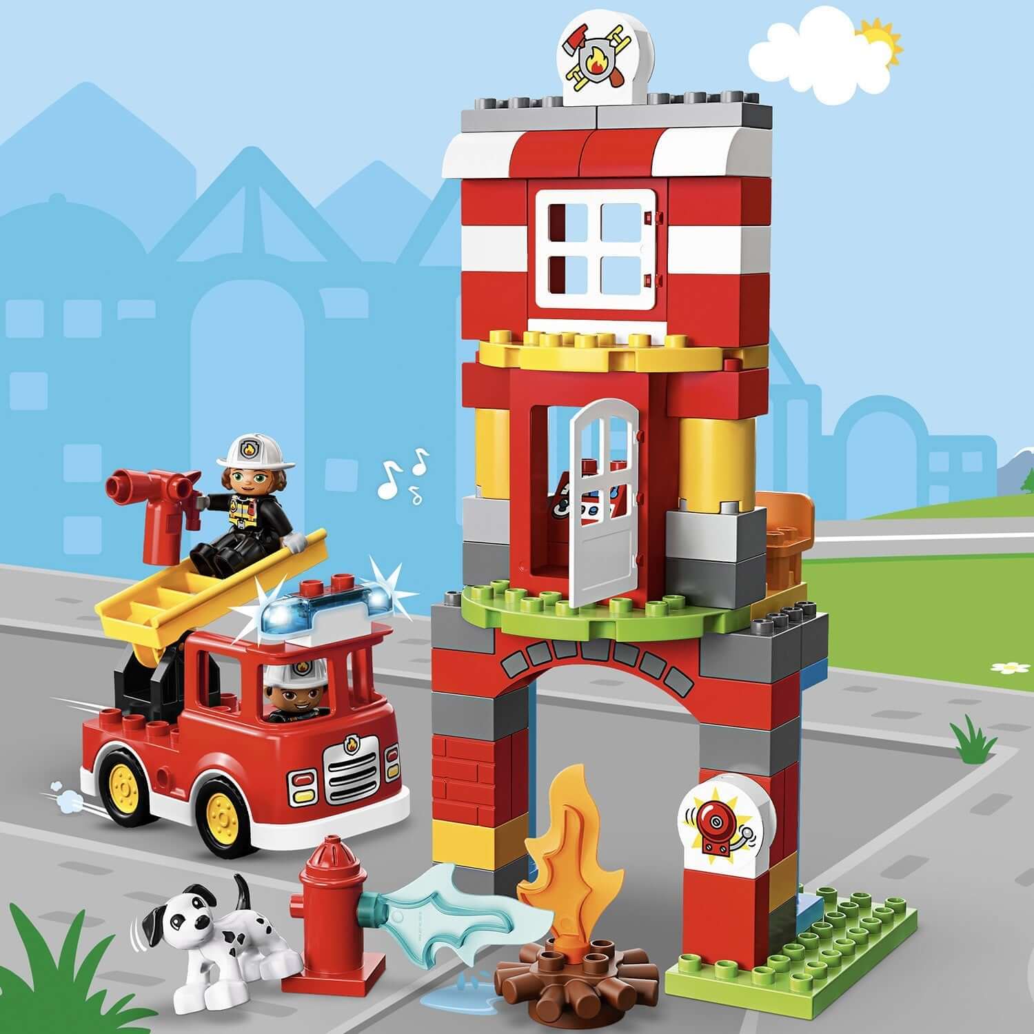 LEGO® DUPLO Town Fire Station Building Set 10903