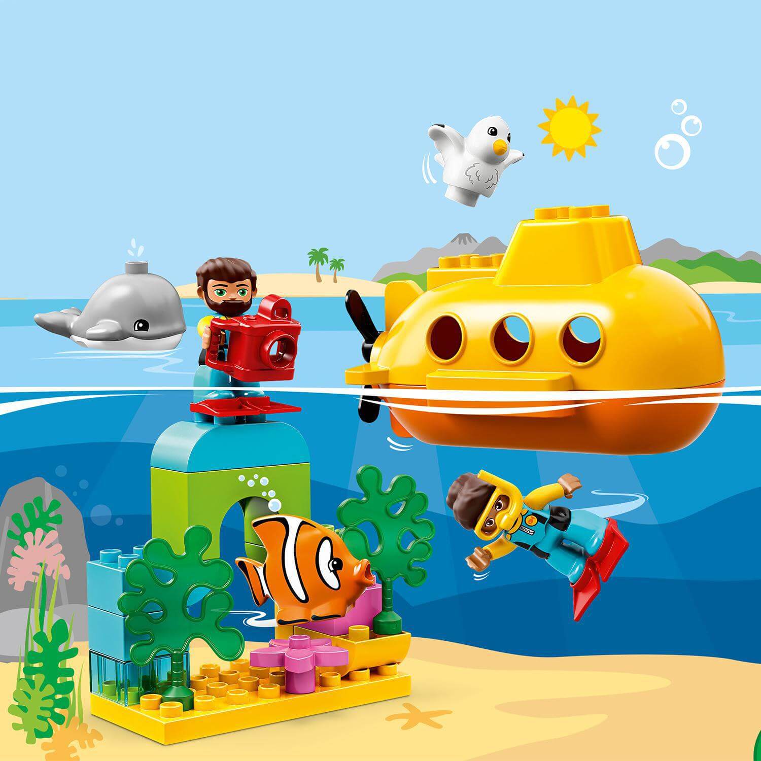 LEGO® DUPLO Town Submarine Adventure Bath Toy 10910