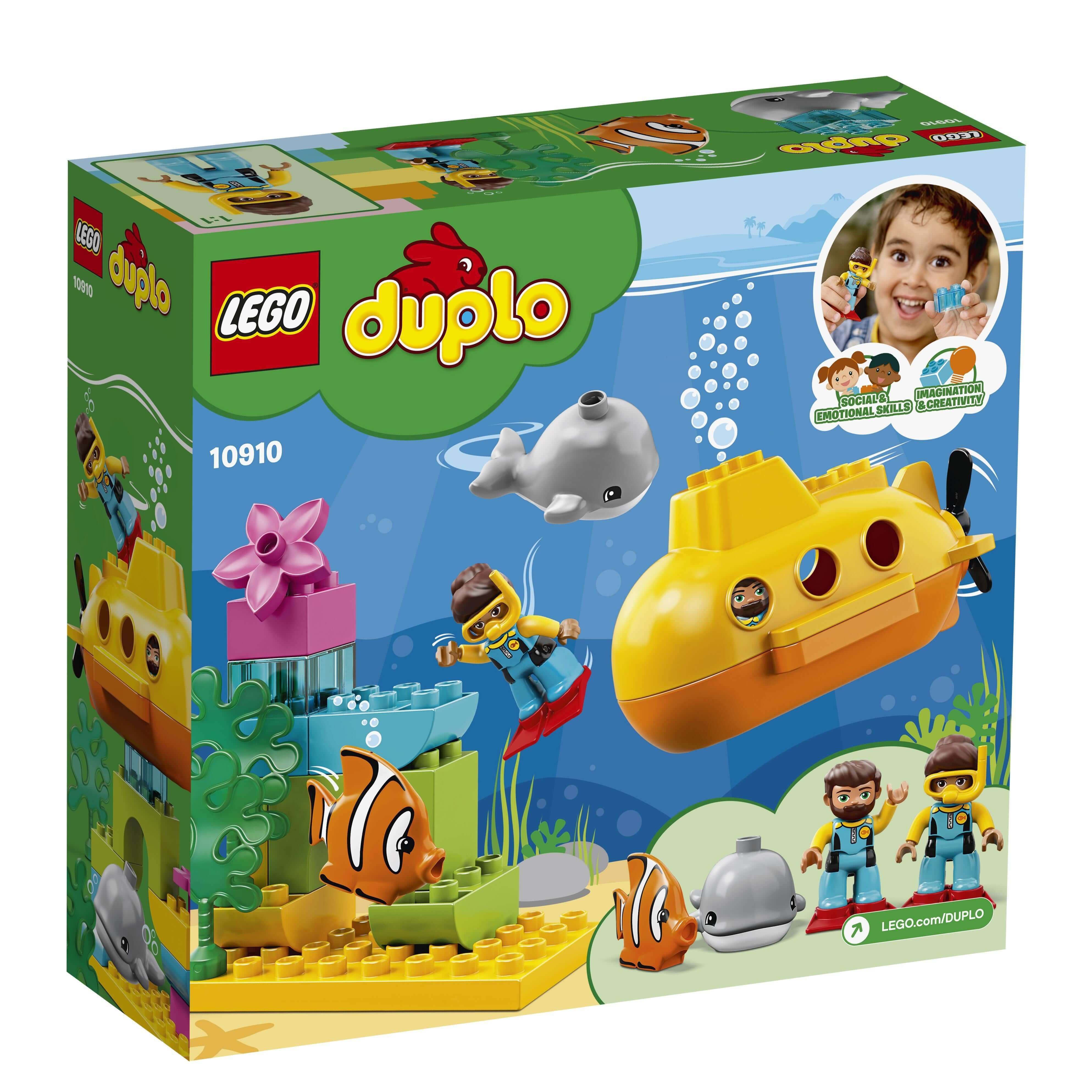 LEGO® DUPLO Town Submarine Adventure Bath Toy 10910
