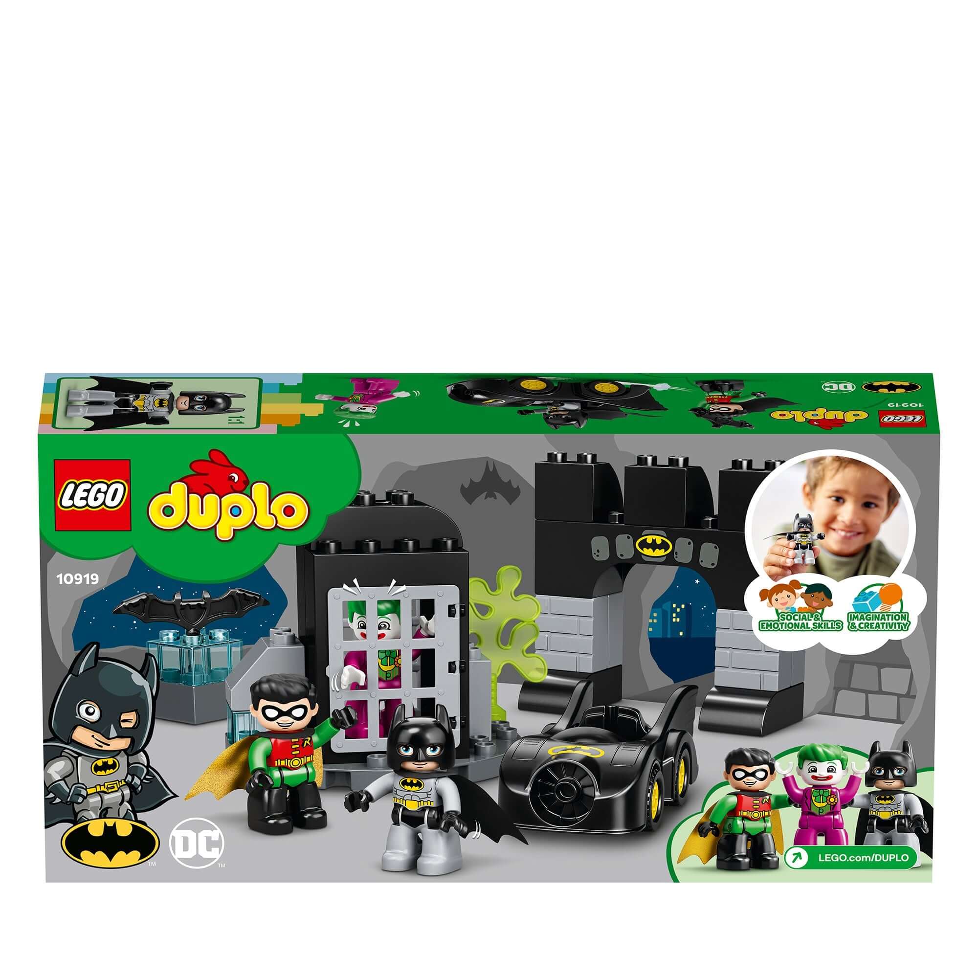 LEGO® DUPLO DC Super Heroes Batman Batcave Toy 10919