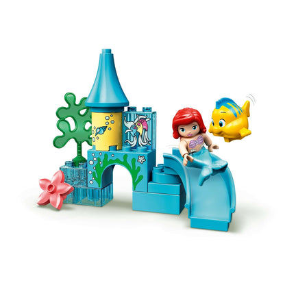 LEGO DUPLO Princess Ariel Undersea Castle Set 10922 with mermaid Ariel and Flounder for imaginative play.