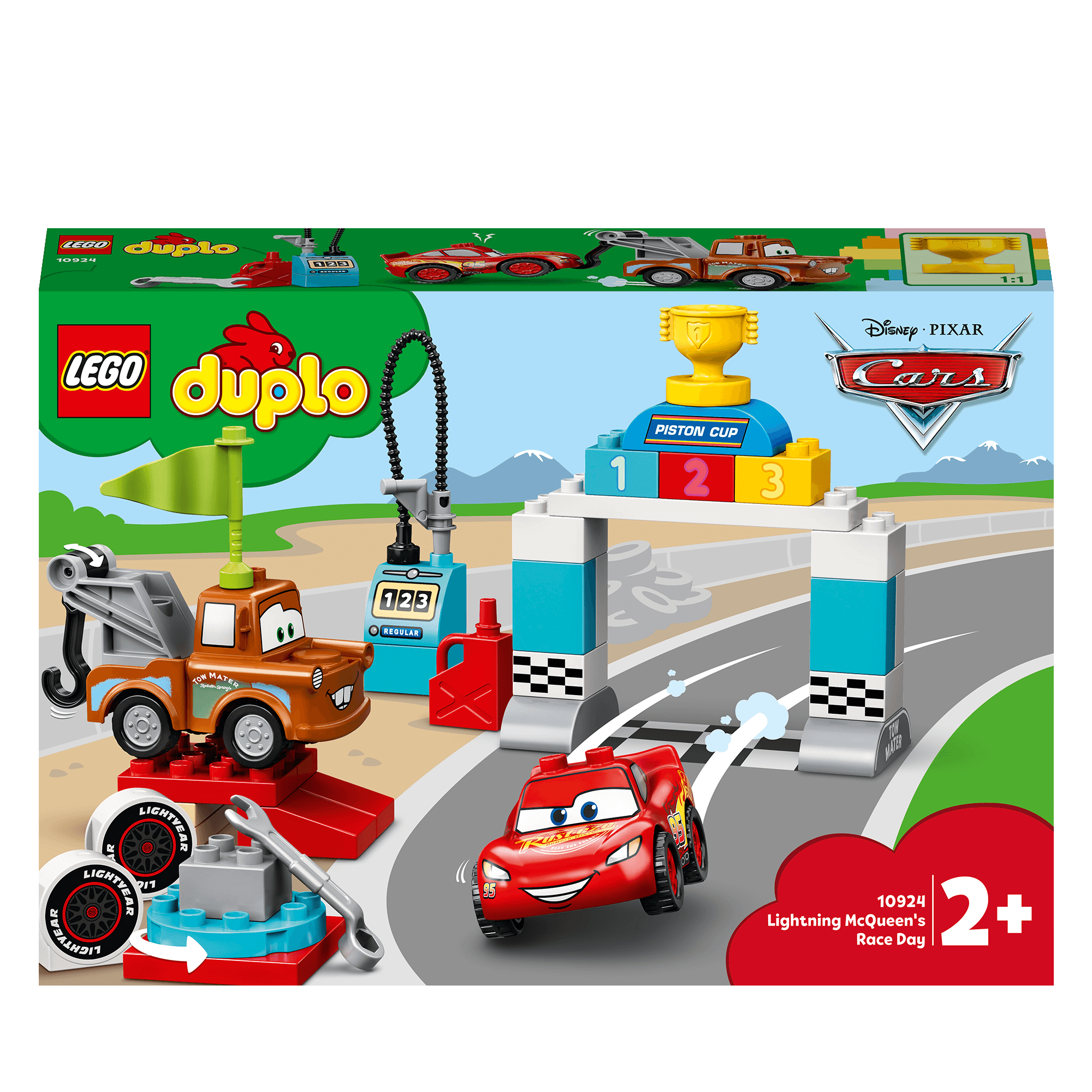 LEGO® DUPLO Cars Lightning McQueen Race Day Set 10924