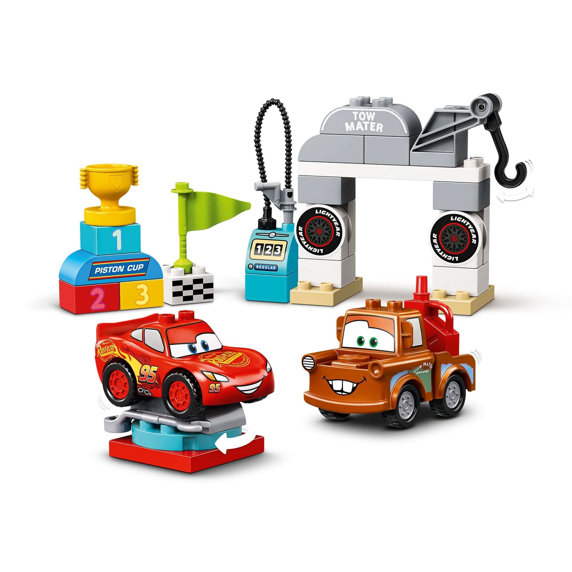 LEGO® DUPLO Cars Lightning McQueen Race Day Set 10924