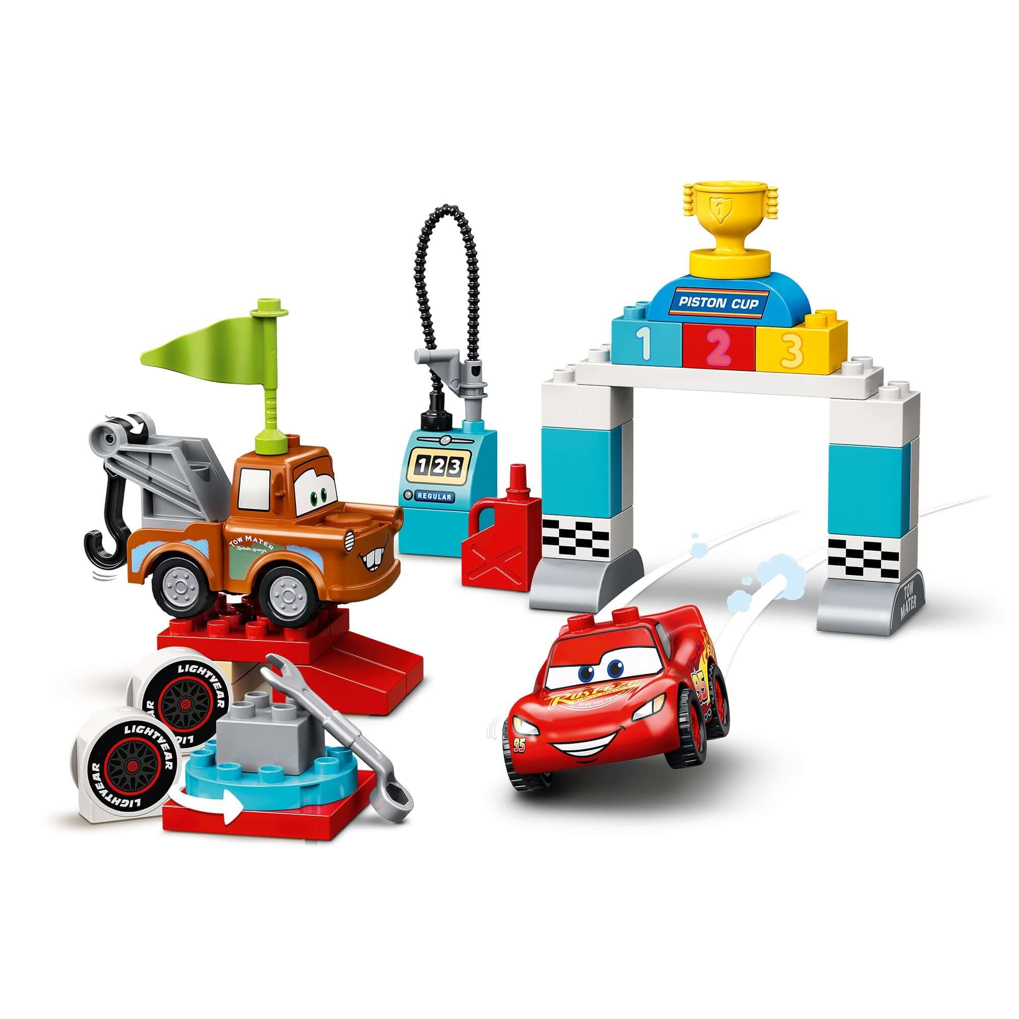 LEGO® DUPLO Cars Lightning McQueen Race Day Set 10924