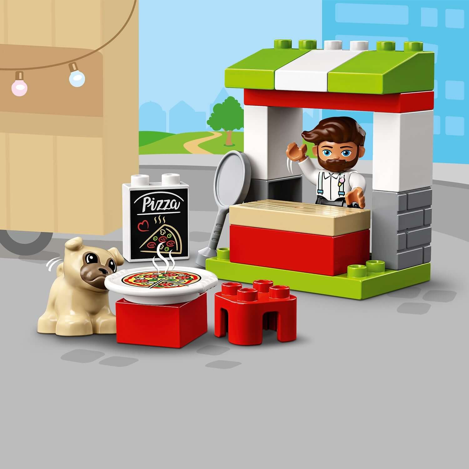 LEGO® DUPLO Town Pizza Stand Set 10927