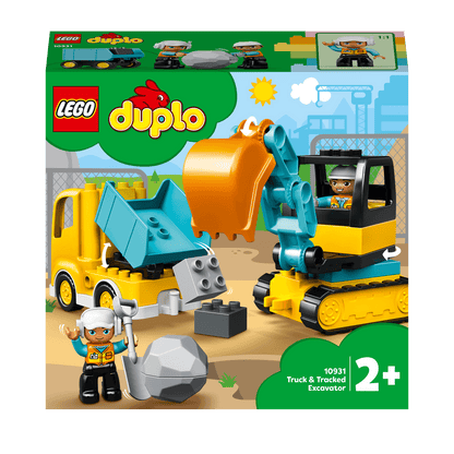 LEGO® DUPLO Truck & Tracked Excavator Toy 10931