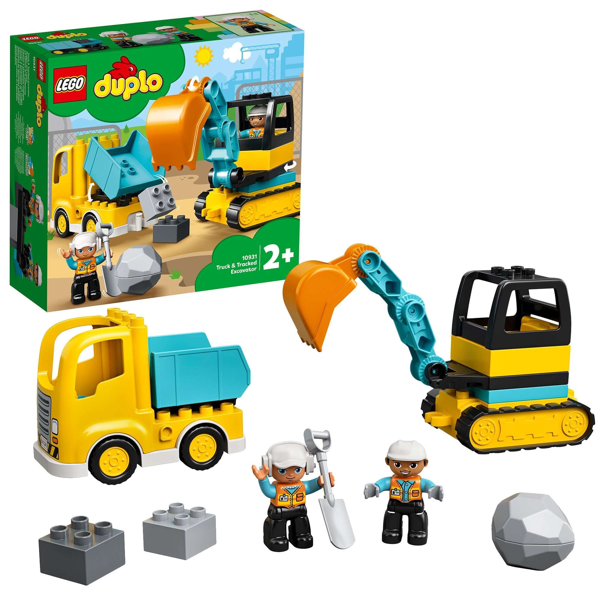 LEGO® DUPLO Truck & Tracked Excavator Toy 10931