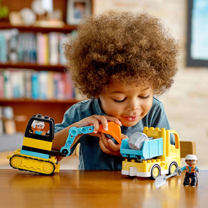 LEGO® DUPLO Truck & Tracked Excavator Toy 10931