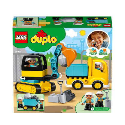 LEGO® DUPLO Truck & Tracked Excavator Toy 10931