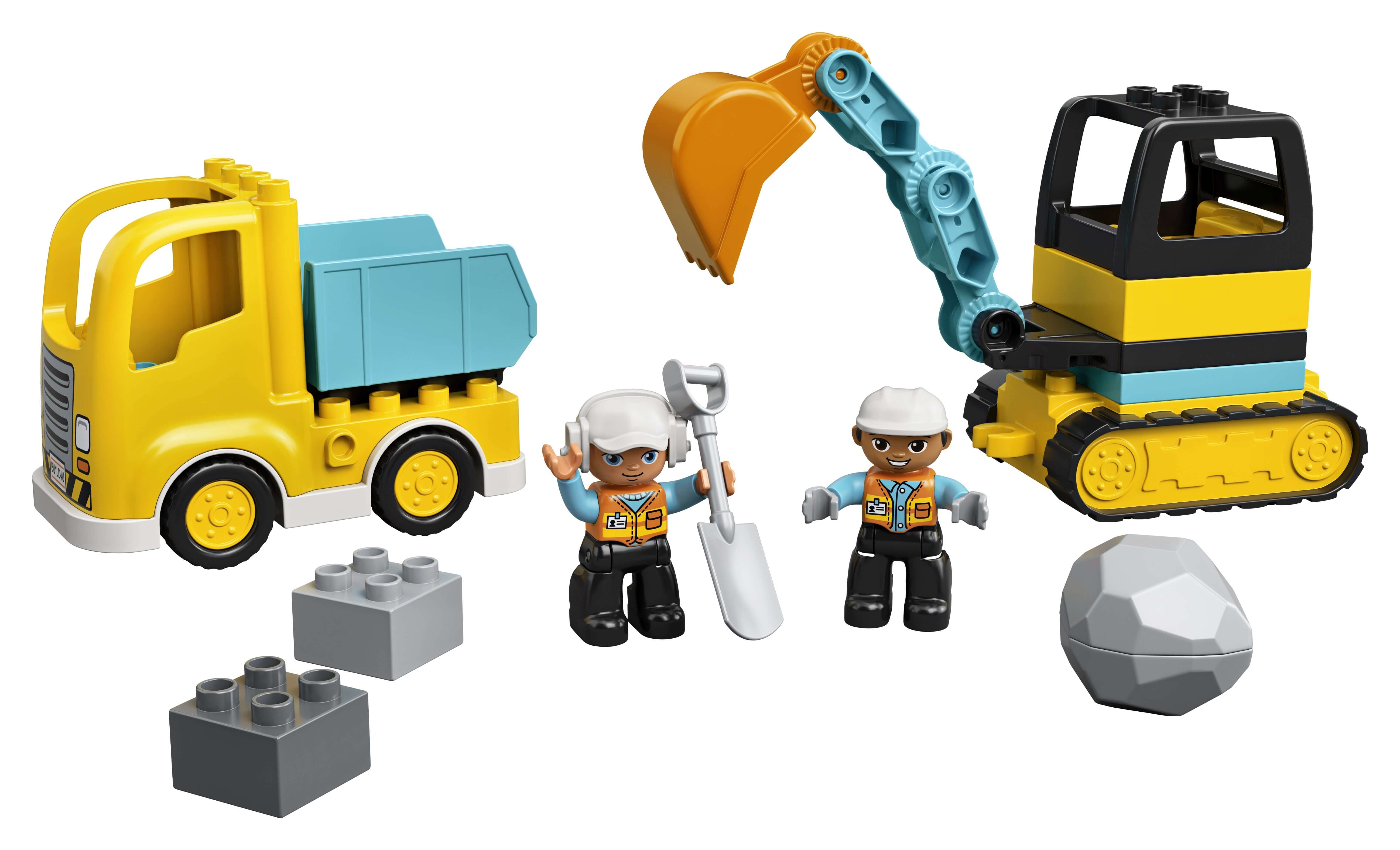 LEGO® DUPLO Truck & Tracked Excavator Toy 10931