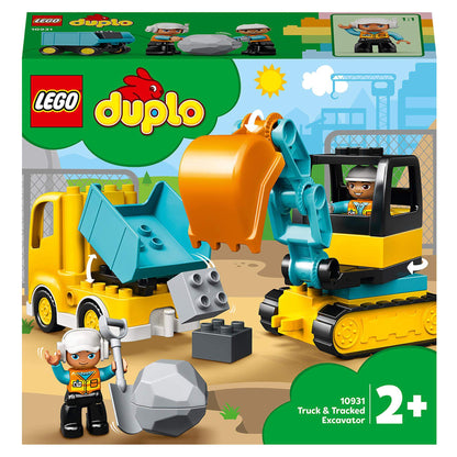 LEGO® DUPLO Truck & Tracked Excavator Toy 10931