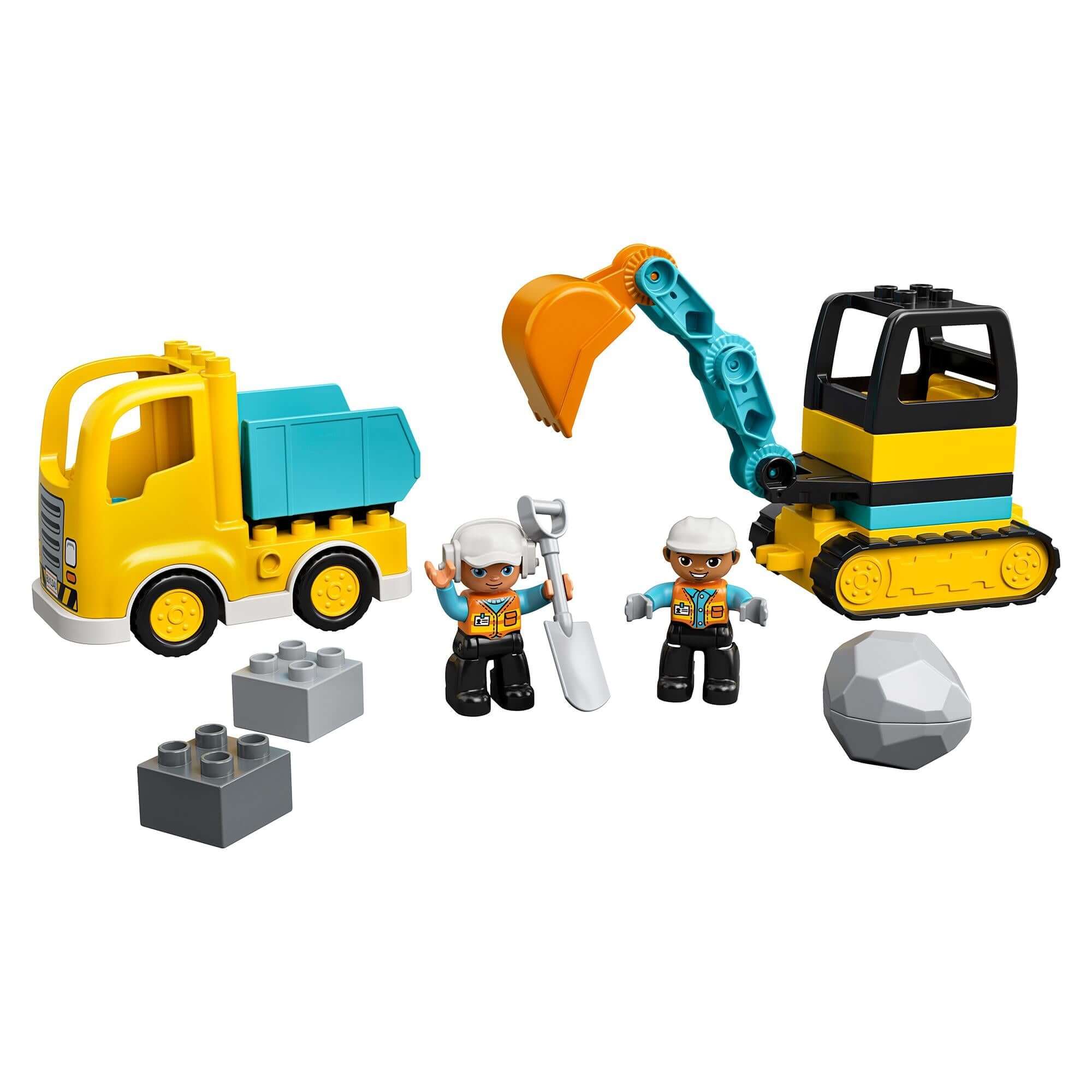 LEGO® DUPLO Truck & Tracked Excavator Toy 10931