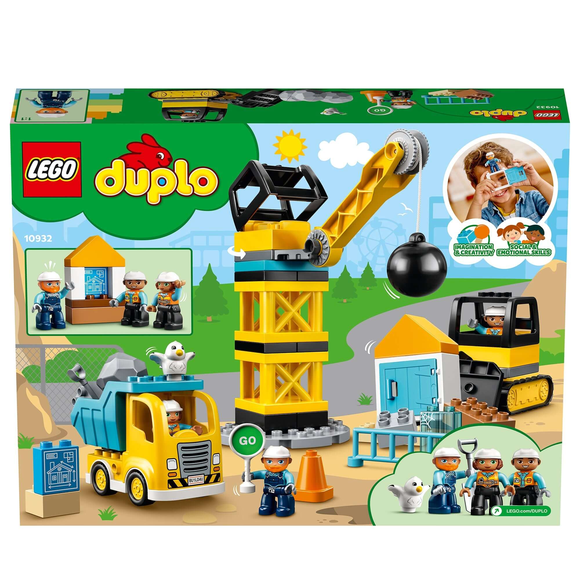 LEGO® DUPLO Wrecking Ball Demolition Set 10932