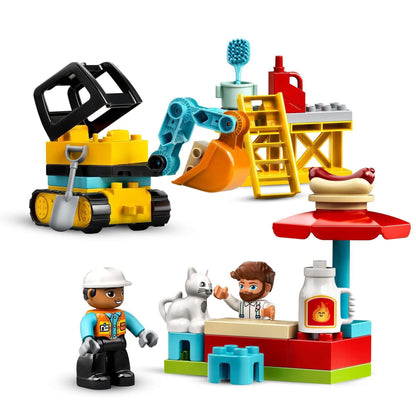 LEGO® DUPLO Town Tower Crane & Construction Set 10933