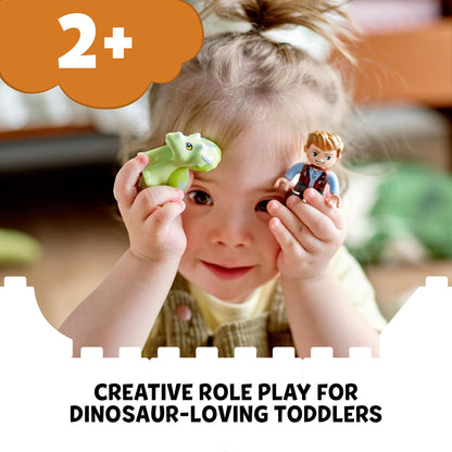 LEGO® DUPLO T. rex and Triceratops Dinosaur Toy 10939