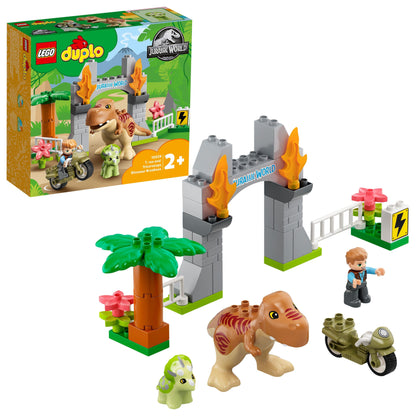 LEGO® DUPLO T. rex and Triceratops Dinosaur Toy 10939