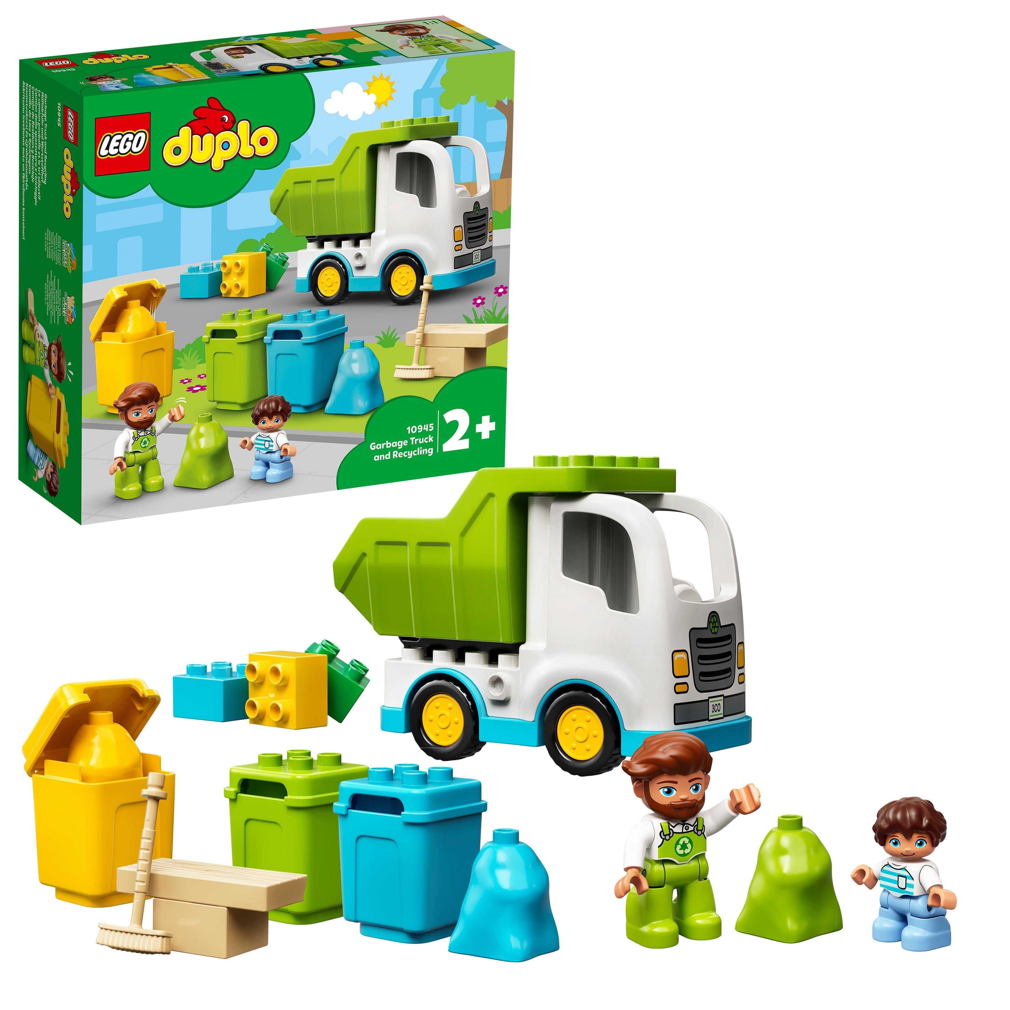 LEGO® DUPLO Town Garbage Truck & Recycling Toy 10945