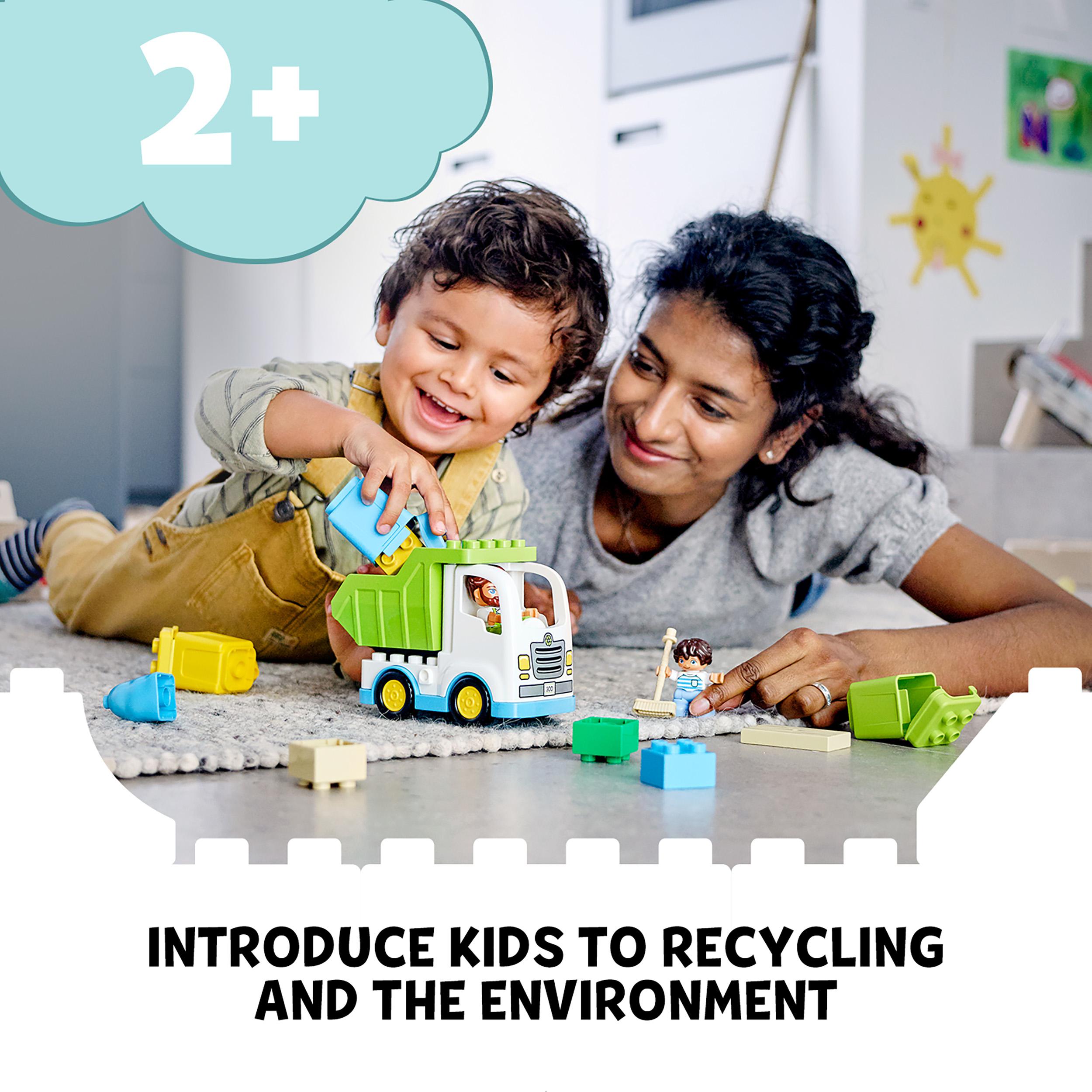 LEGO® DUPLO Town Garbage Truck & Recycling Toy 10945