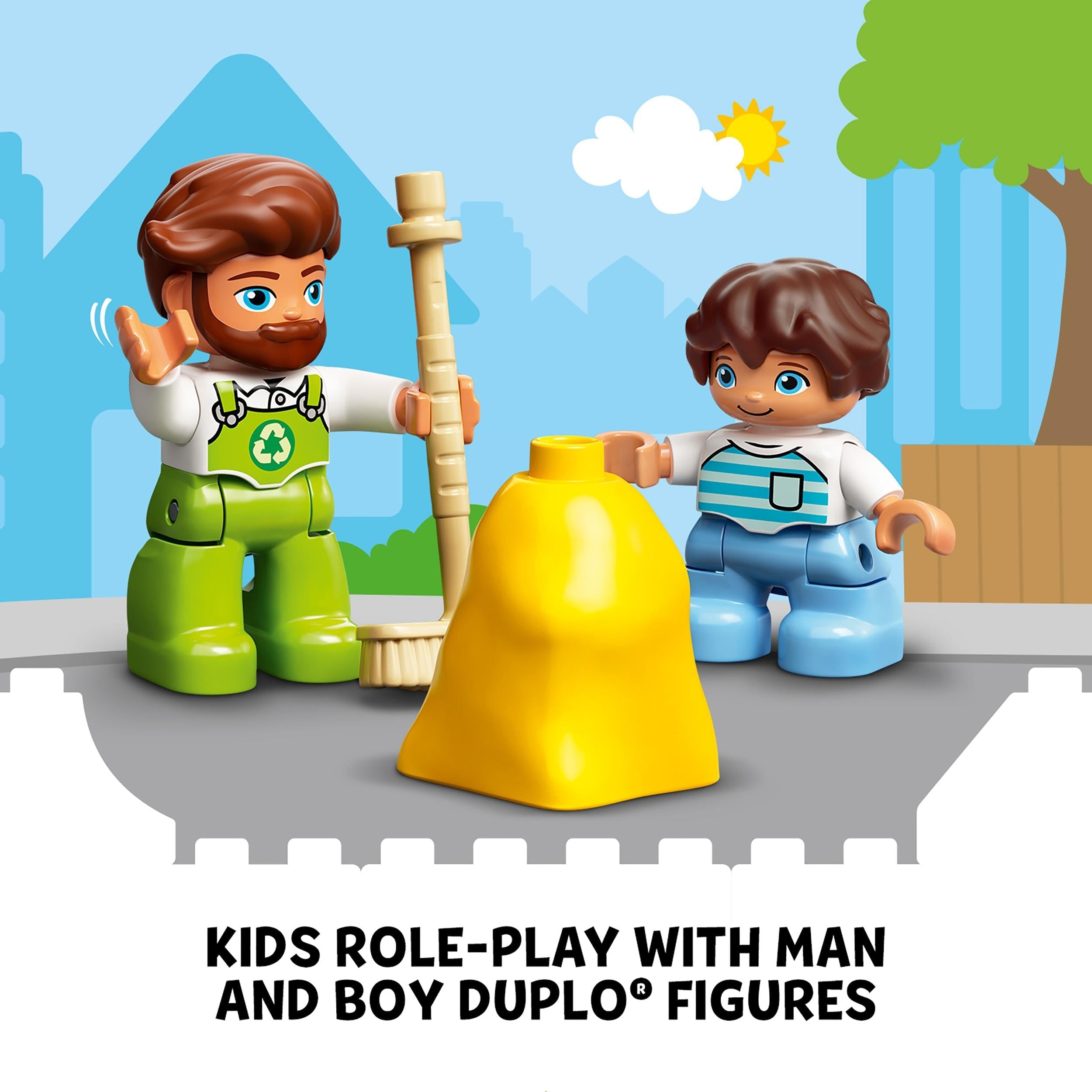 LEGO® DUPLO Town Garbage Truck & Recycling Toy 10945