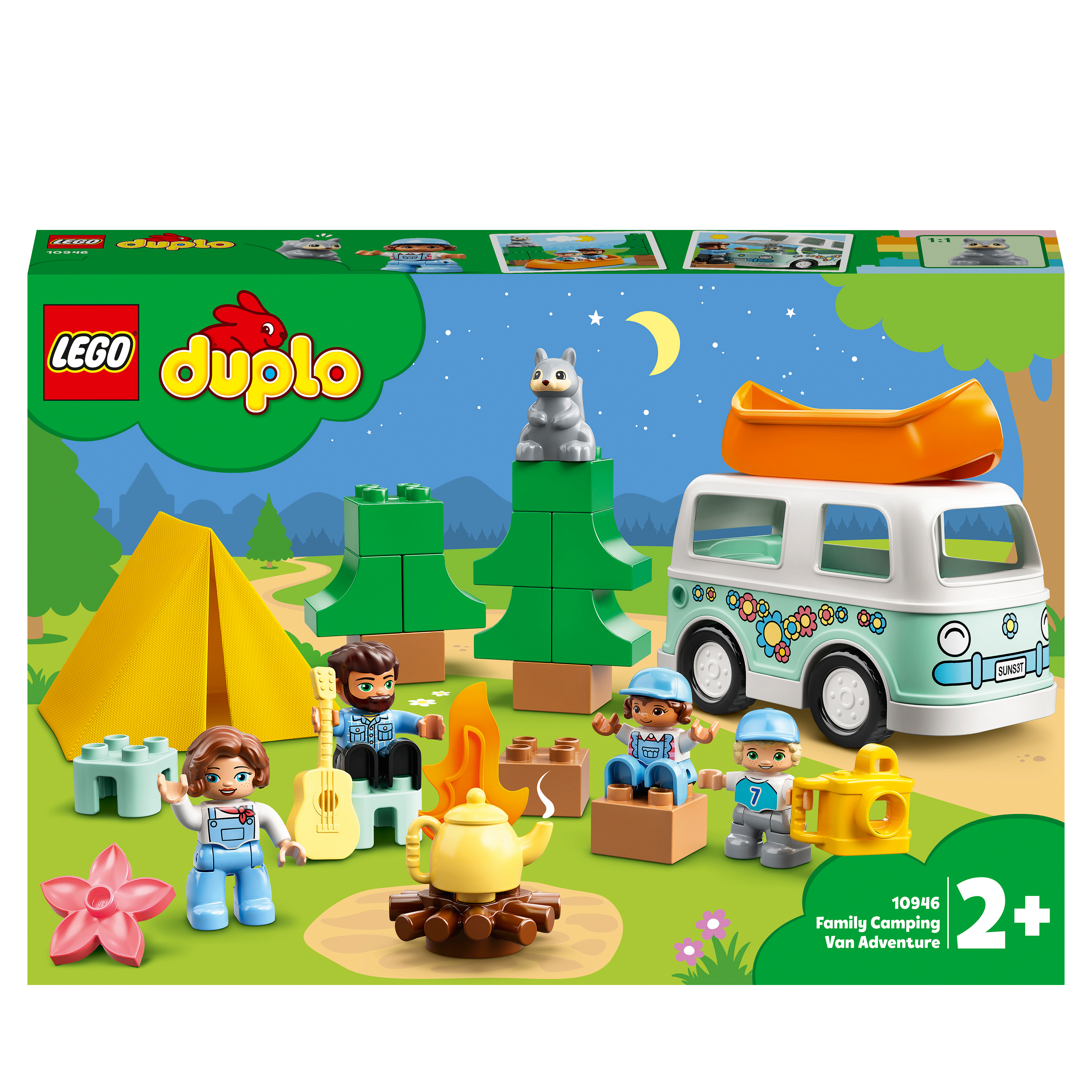 LEGO® DUPLO Family Camping Van Adventure Set 10946