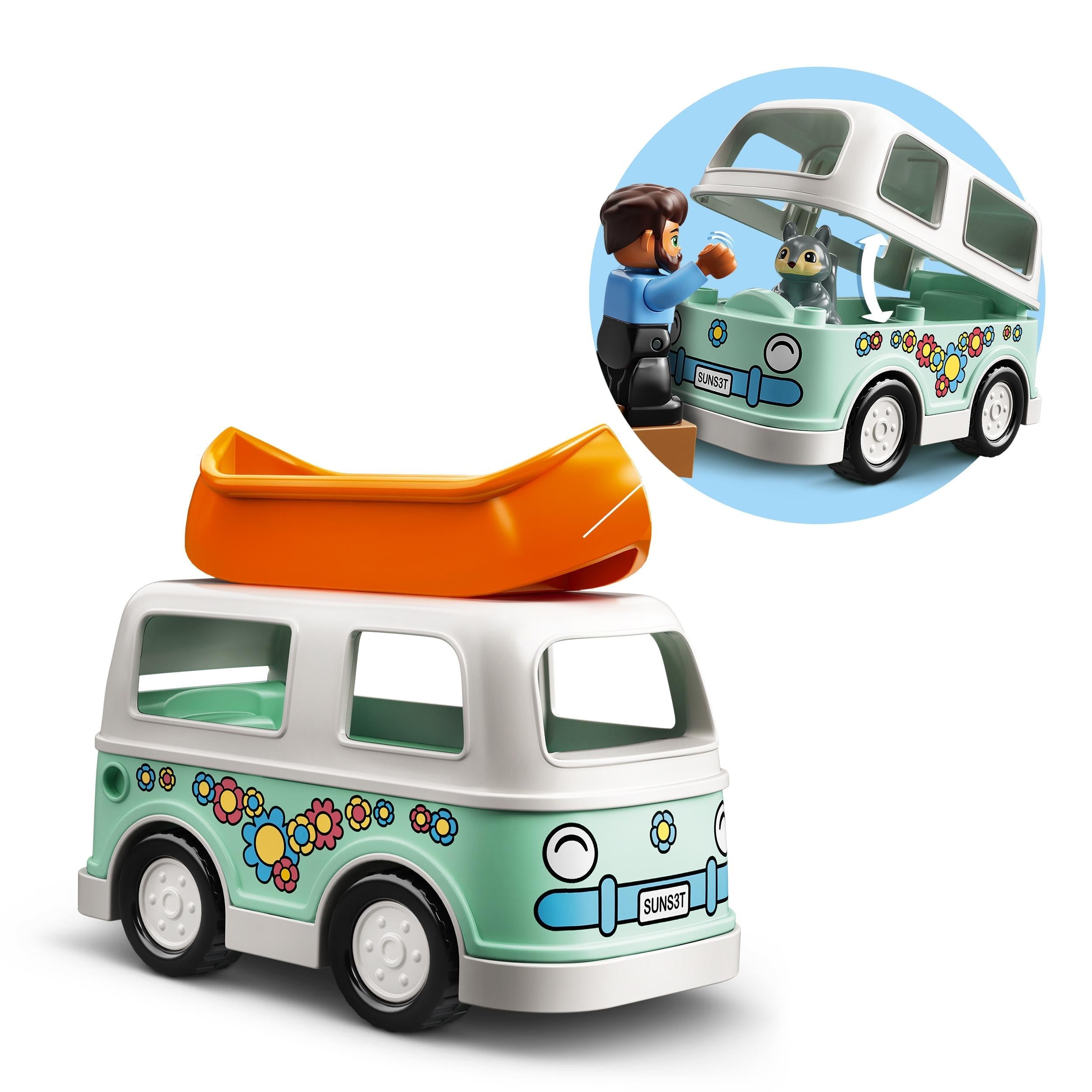 LEGO® DUPLO Family Camping Van Adventure Set 10946