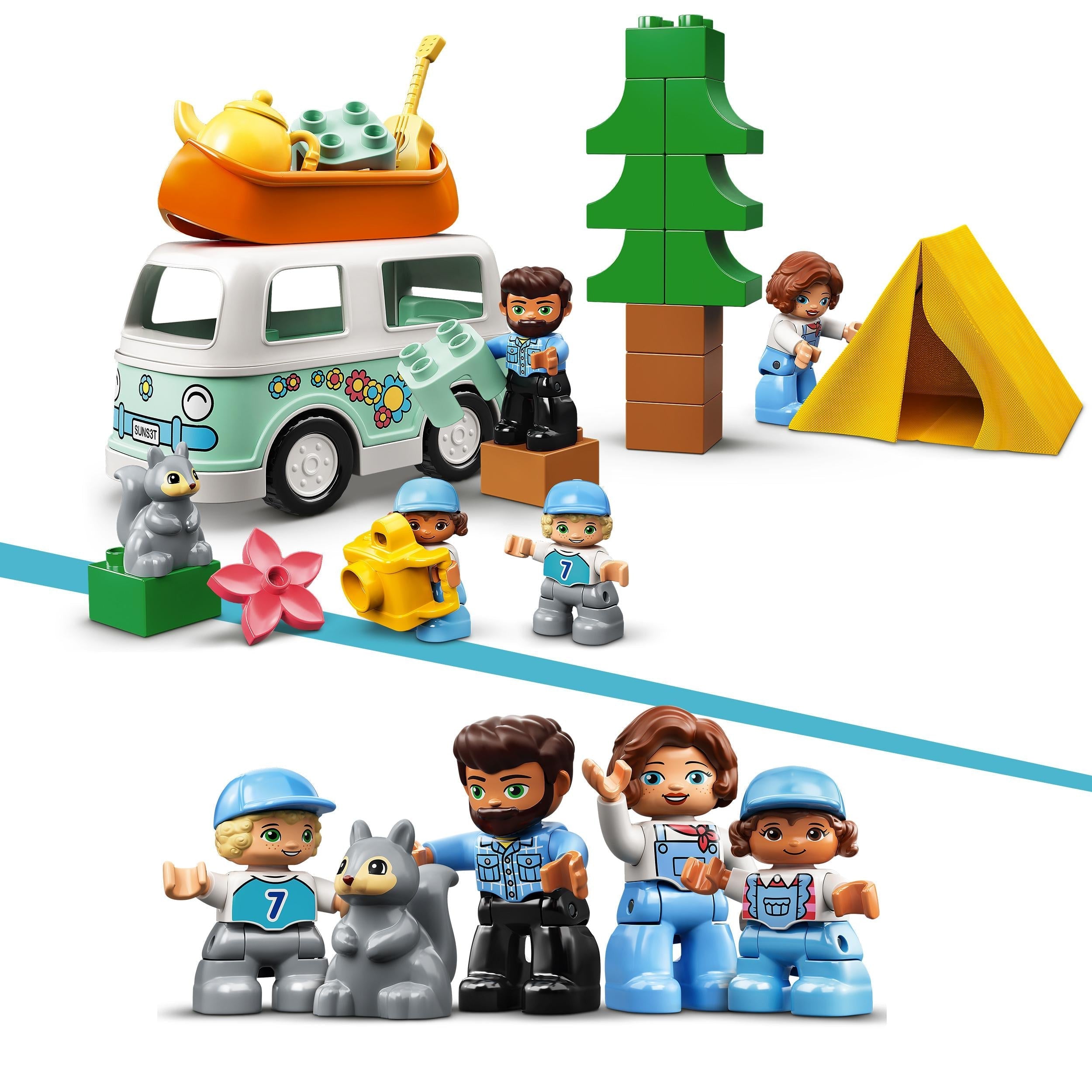 LEGO® DUPLO Family Camping Van Adventure Set 10946