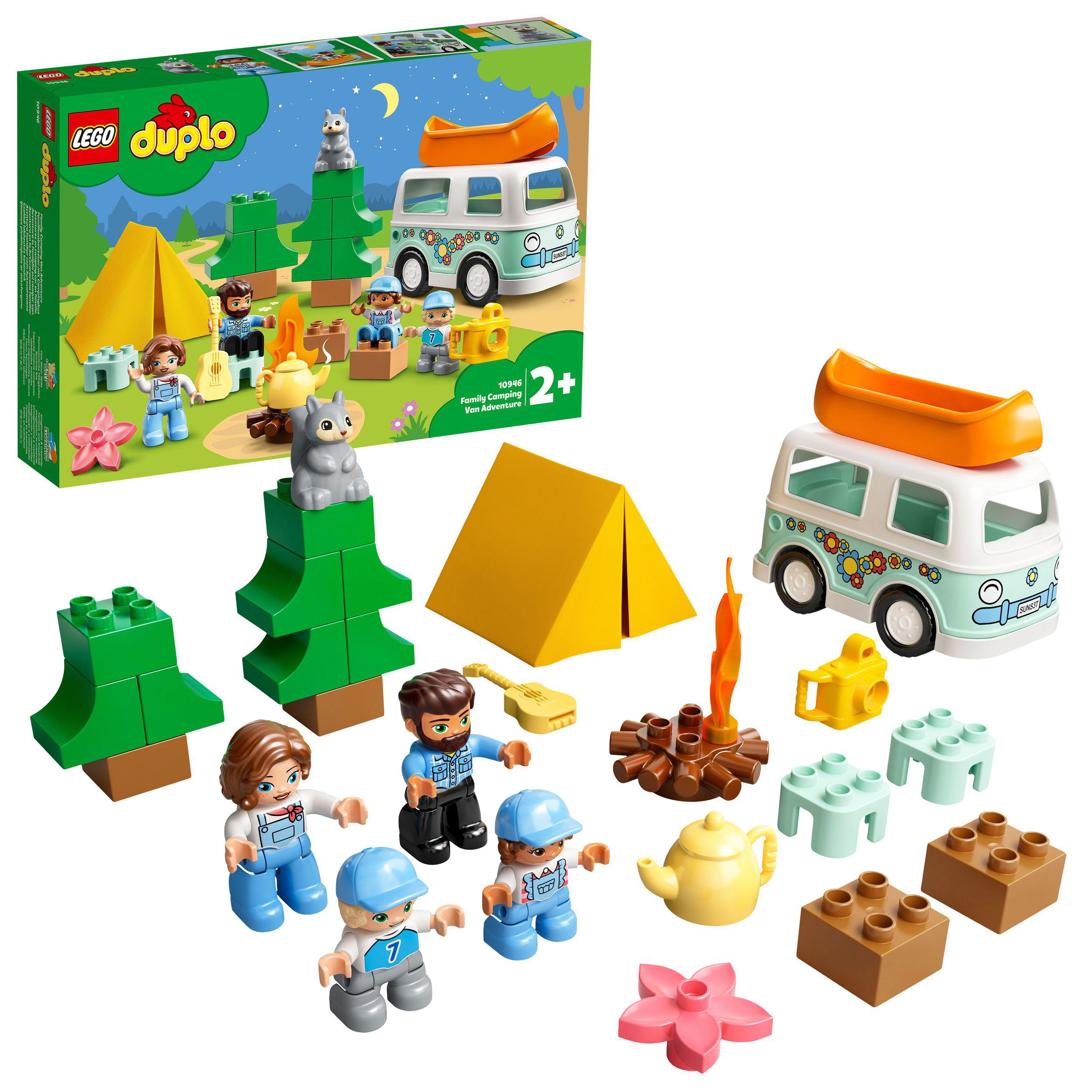 LEGO® DUPLO Family Camping Van Adventure Set 10946