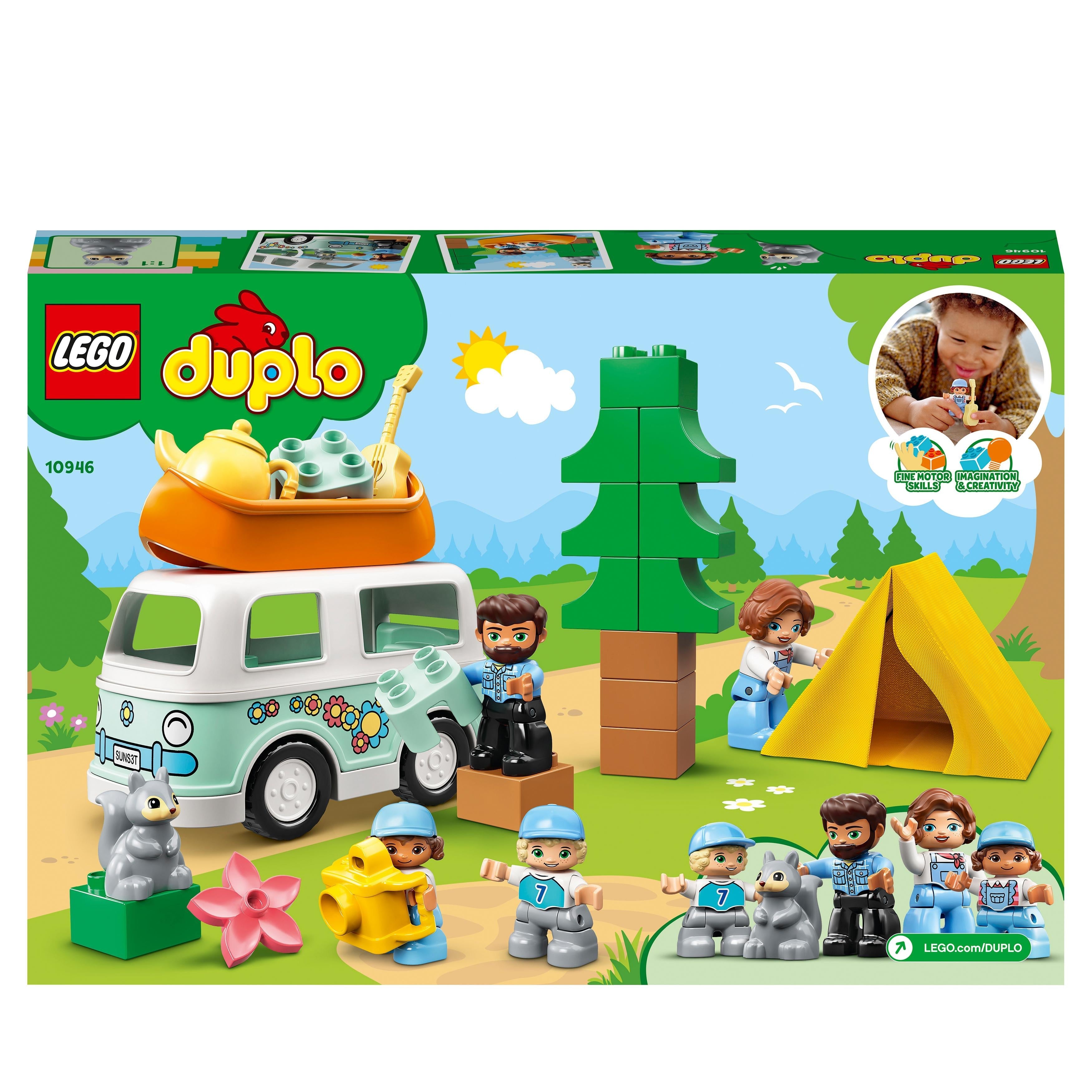 LEGO® DUPLO Family Camping Van Adventure Set 10946