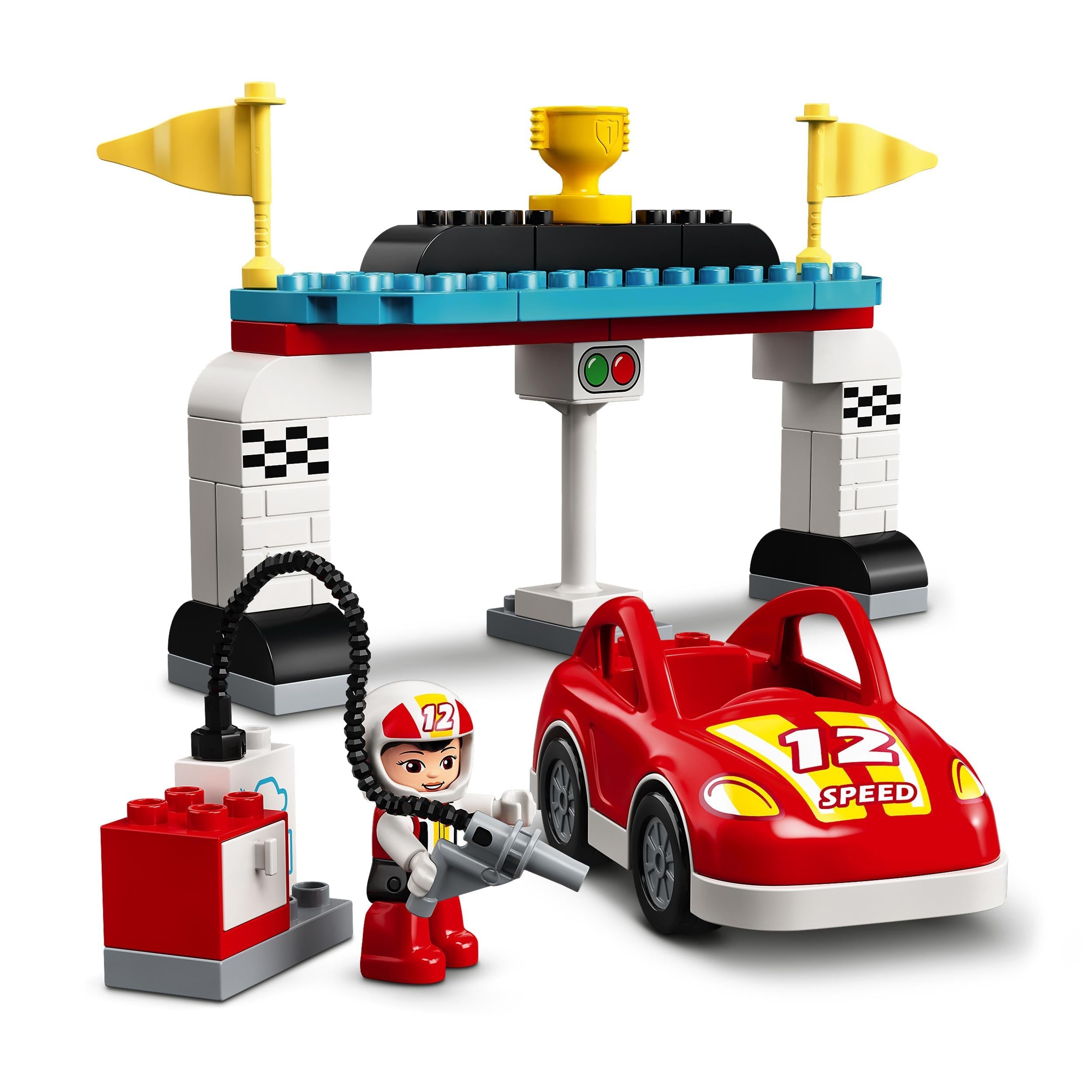 LEGO® DUPLO Town Race Cars Toy for Toddlers 10947